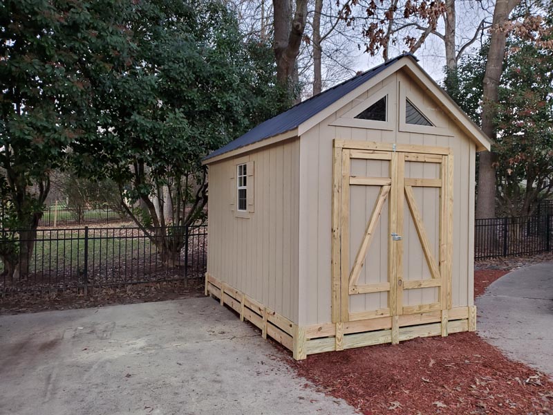 Custom shed project built by Sheds Lake Norman, image 10