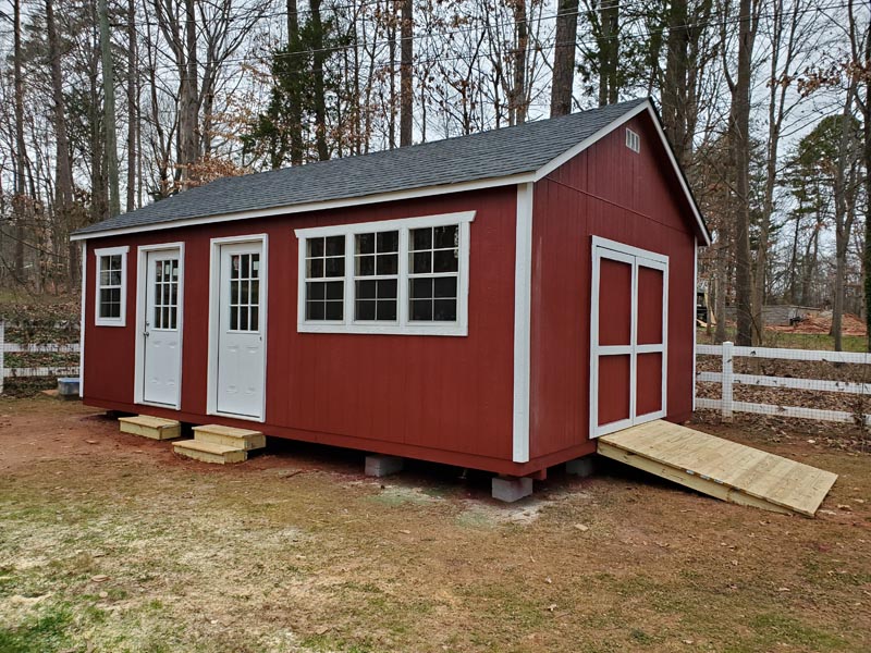 Custom shed project built by Sheds Lake Norman, image 11
